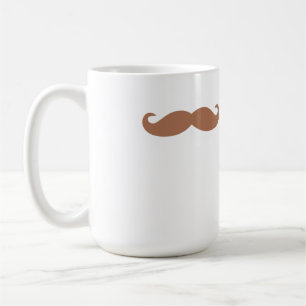 Mug moustache simple