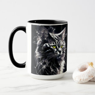 Mug Moustaches Néon