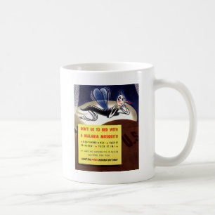 Mug Moustique de malaria de 2ÈME GUERRE MONDIALE