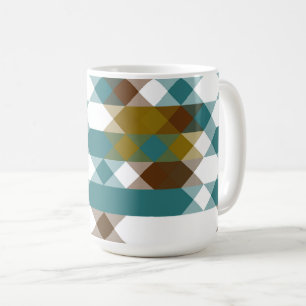 Mug moutarde épicée, jade délavé, blanc et noix de mus