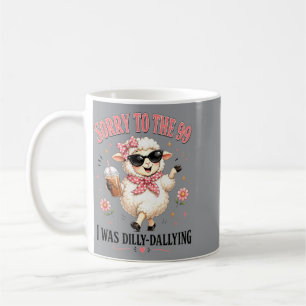 Mug Mouton chrétien drôle désolé pour les 99 était Dil