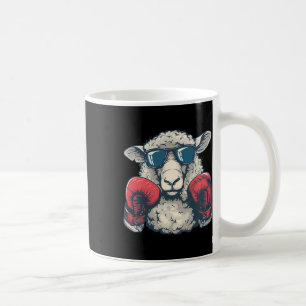 Mug Mouton de boxe agneau gants de boxe kickboxing drô