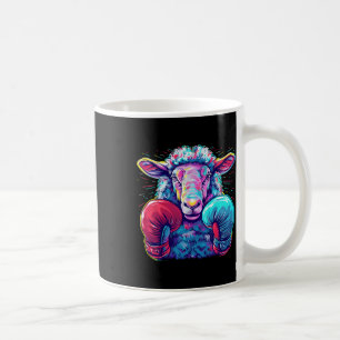 Mug Mouton de boxe agneau gants de boxe kickboxing drô