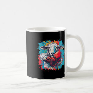 Mug Mouton de boxe Gants de boxe Mouton de kickboxing 