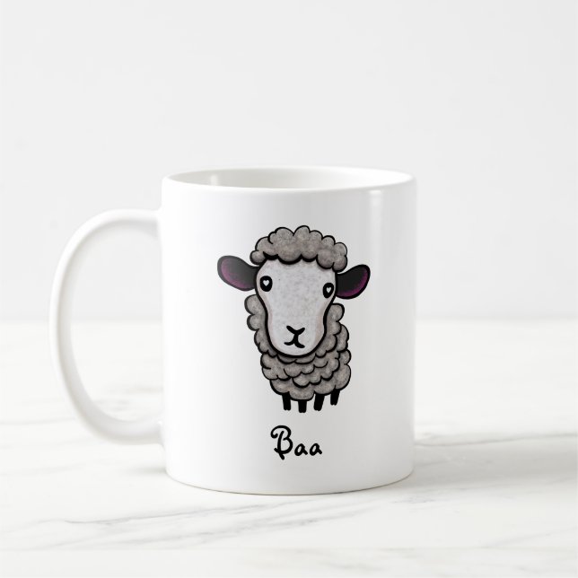 Mug mouton mignon (Gauche)