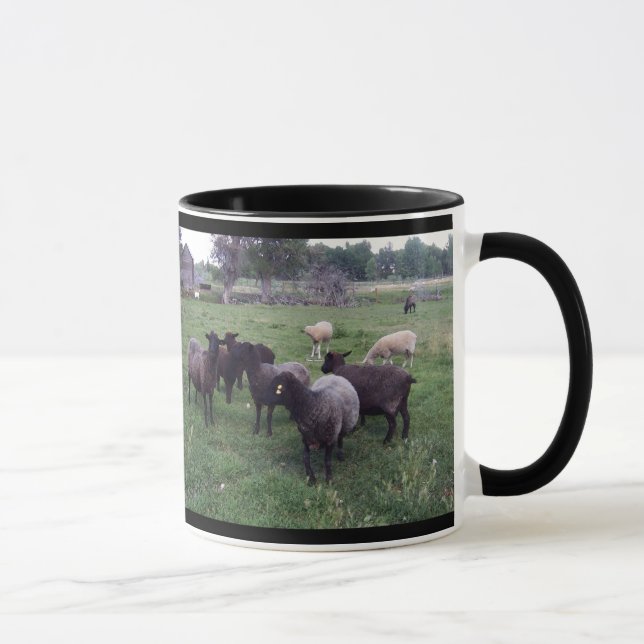 Mug Mouton noir (Droite)