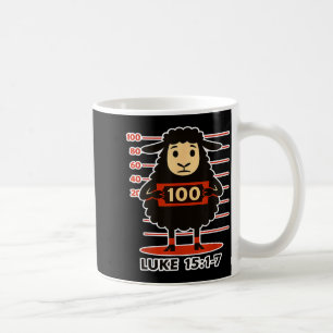 Mug Mouton perdu drôle Luc 15 1