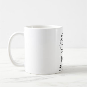 Mug Mouton saint drôle avec des ailes et un halo