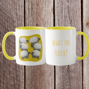 Mug Moutons drôles « Mais qu'est-ce que le troupeau ?