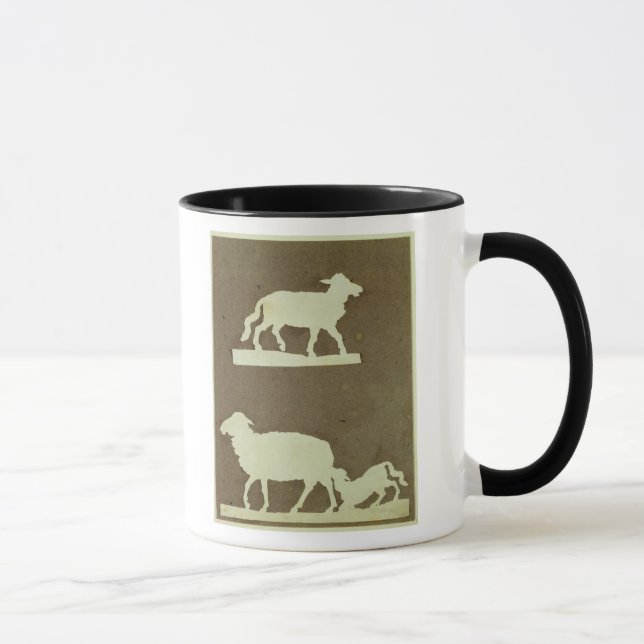 Mug Moutons et moutons avec l'agneau (Droite)