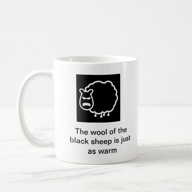 Mug Moutons noirs (Gauche)
