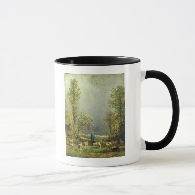 Mug Moutons observant une tempête (Droite)
