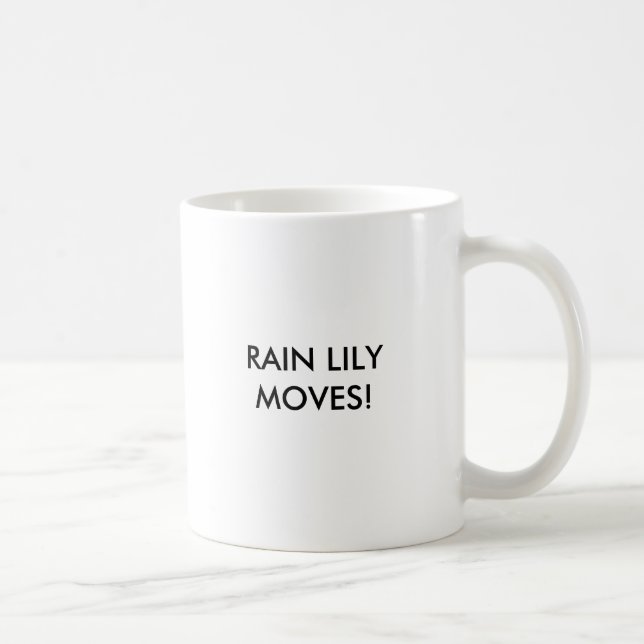 MUG MOUVEMENTS DE LIS DE PLUIE ! (Droite)