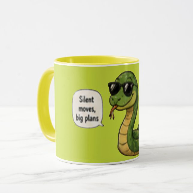 Mug Mouvements Silencieux, Grands Projets | Citation M (Devant gauche)
