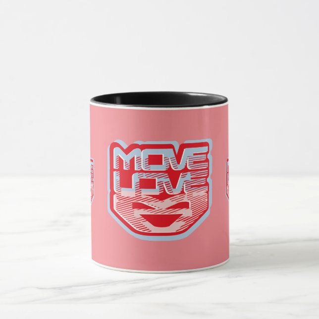 MUG MOVE LOVE HEART BY MASANSER PIXELAT (Centre)