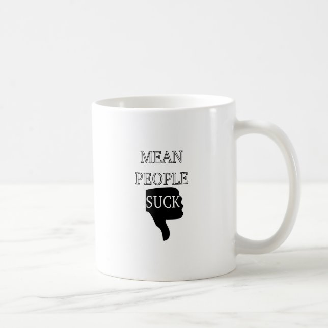 Mug Moyenne Des Gens Suck (Droite)