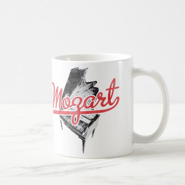Mug Mozart - Compositeur Autrichien Musicien (Droite)
