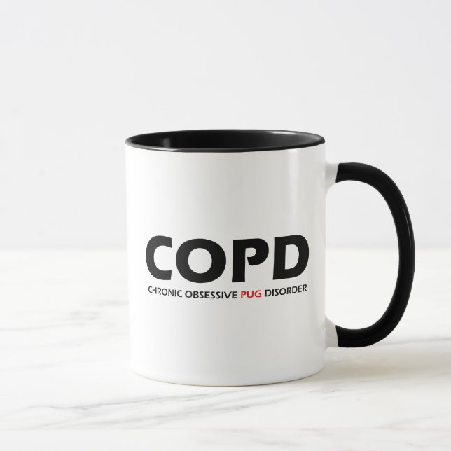 Mug MPOC - Trouble chronique du Carlin obsessionnel (Droite)
