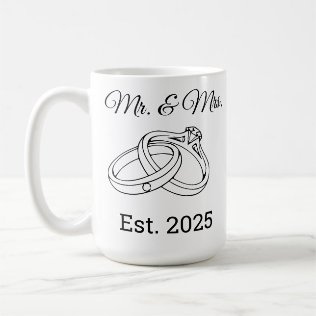 Mug Mr and Mrs. (Gauche)