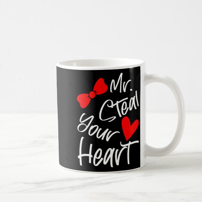 Mug Mr Steal Your Heart For Boys Toddlers Valentines _ (Droite)