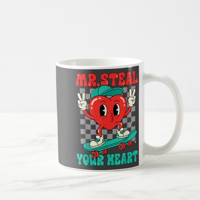 Mug Mr Steal Your Heart For Boys Toddlers Valentine's  (Droite)