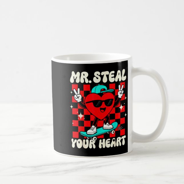 Mug Mr Steal Your Heart For Boys Toddlers Valentine's  (Droite)