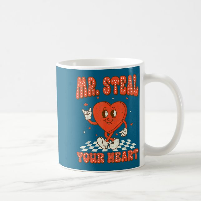 Mug Mr Steal Your Heart For Boys Toddlers Valentine's  (Droite)