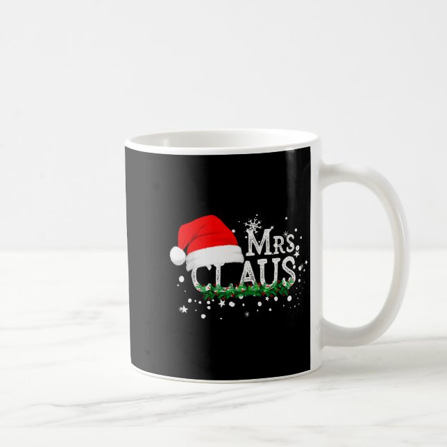 Mug Mrs Claus Christmas Couples Matching Her Xmas Paja (Droite)