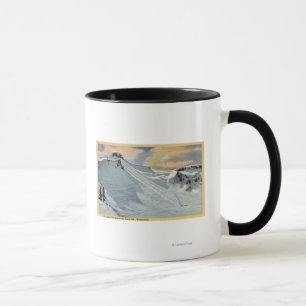Mug Mt. Baker, Washington - Vue du ski de Mt. Baker