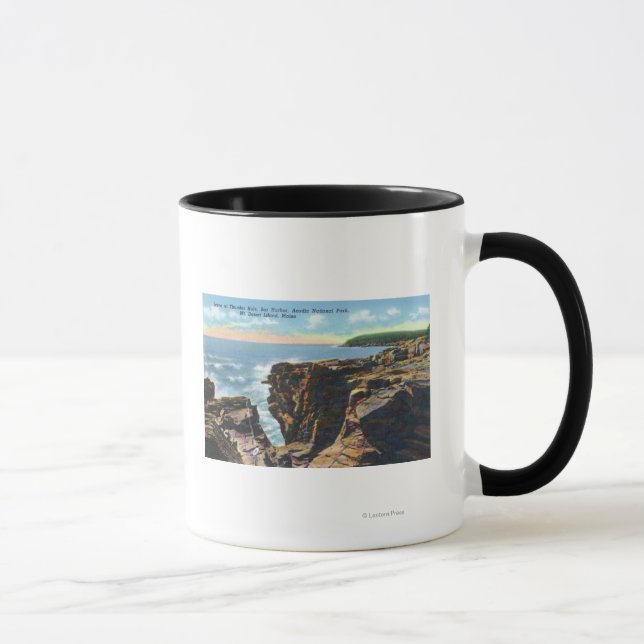 Mug Mt. Desert Island Vue de Thunder Hole (Droite)