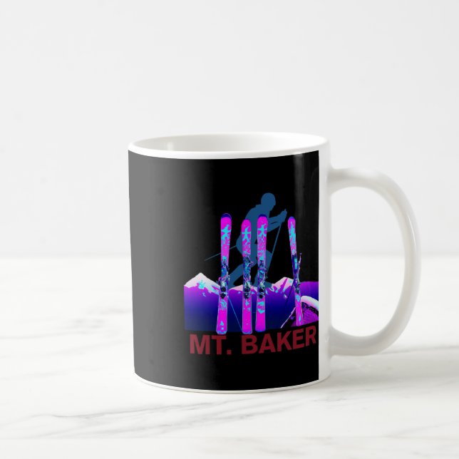 Mug Mt. Ker Ski Et Snowboard Rétro 90s Mt. Ker  (Droite)