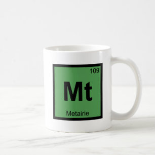 Mug Mt - Metairie Louisiane Tableau Périodique Chimiqu