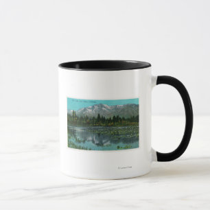 Mug Mt. Tallac et lac Tahoe, la Californie
