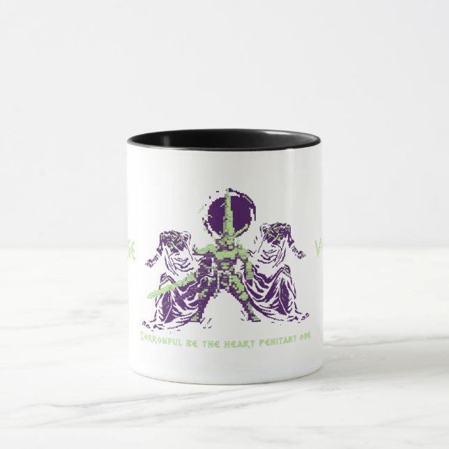 Mug Mu "Pénitent" de Voidforge Art Pixel Fantastique S (Centre)