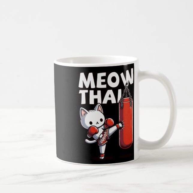 Mug Muay Thai Cat Meow Thai (Droite)