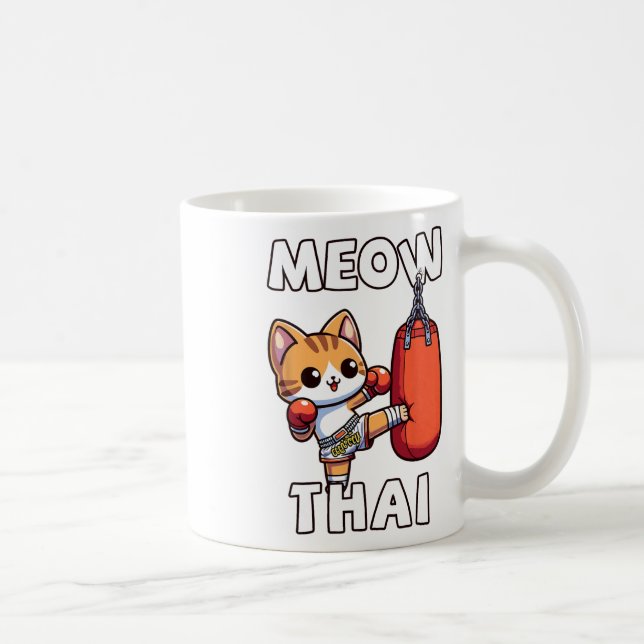 Mug Muay Thai Meow Thai (Droite)