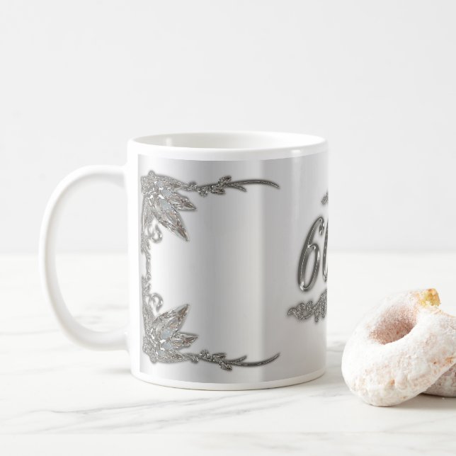 Mug Mug, 60e anniversaire du Mariage (Avec donut)