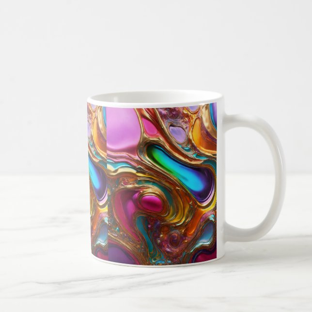 Mug "Mug colorée et rêveuse" (Droite)
