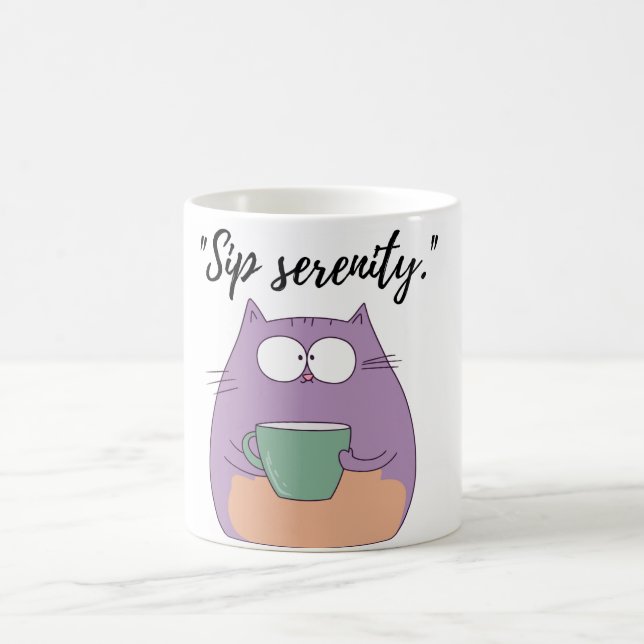 Mug "Mug de café : Sip, Relax, Repeat" (Centre)