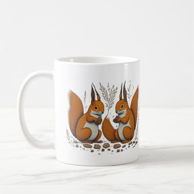 Mug "Mug de lapin de charme" (Gauche)