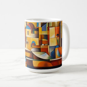 Mug "Mug de l'opéra cubiste de Sydney"