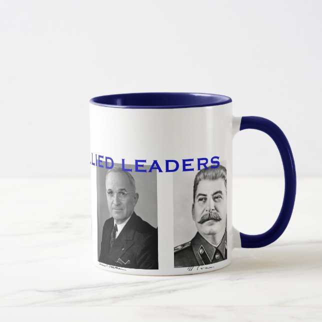 Mug Mug* des dirigeants alliés de la Seconde Guerre mo (Droite)