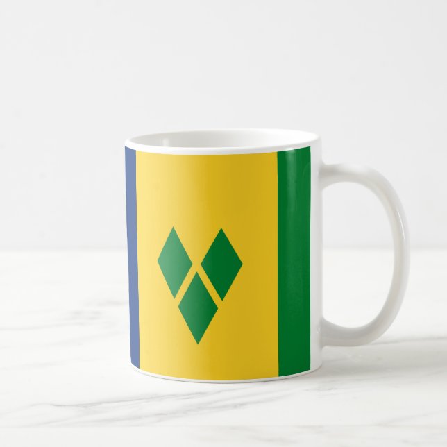 Mug "Mug Drapeau Saint-Vincent-et-les Grenadines - Vib (Droite)