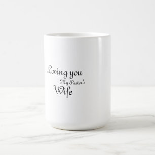 Mug Mug, femme du pasteur personnalisé