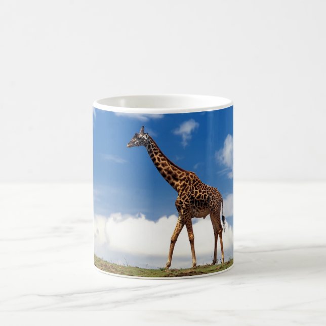 Mug Mug-Giraffe de café en céramique (Centre)