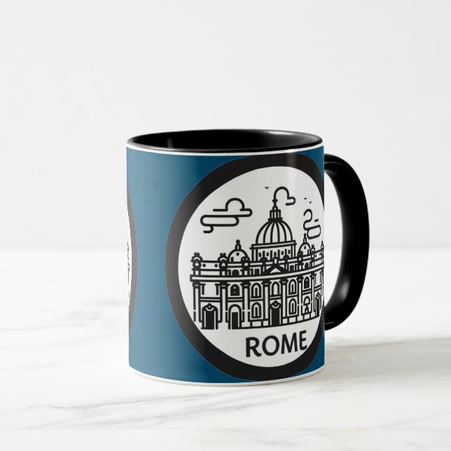 Mug mug, la Beauté de Rome (Devant droit)