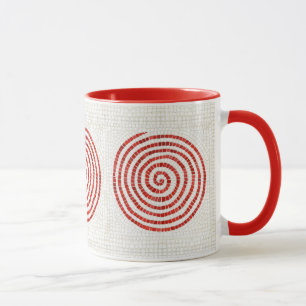 Mug Muge PINWHEEL MOSAIC Rouge Combo