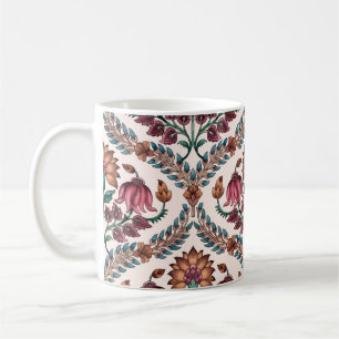 Mug Mughalart traditionnel sans joint, motif, floral,