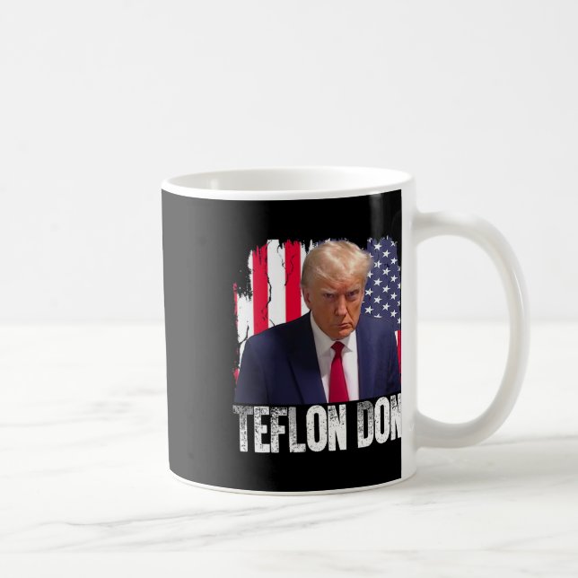 Mug Mugshot de Teflon Don Donald Trump  (Droite)