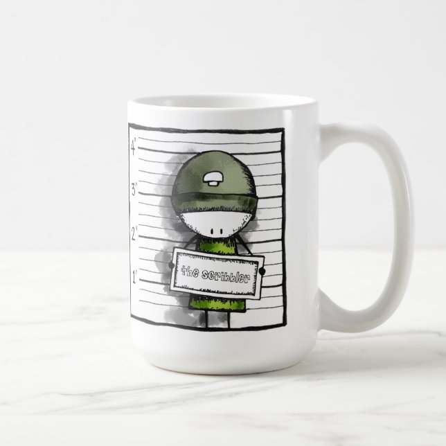 Mug Mugshot : le scribbler (Droite)